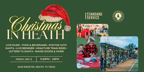 Christmas in Heath @ Standard