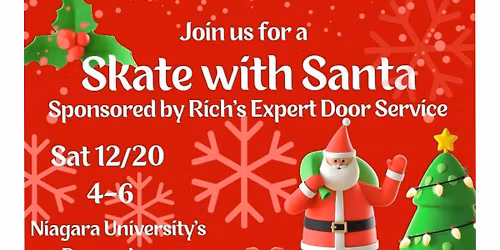 Skate with Santa @ Dwyer Arena