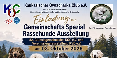 Gemeinschafts Spezial Rassehunde Ausstellung