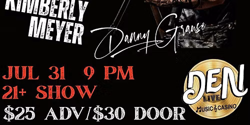 Jackson Taylor and the Sinners\/Kimberly Meyer\/Danny Grause Live!