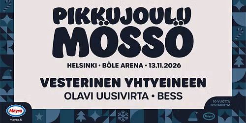 Pikkujoulu Mössö Helsinki 2026 — BÖLE Arena & Club