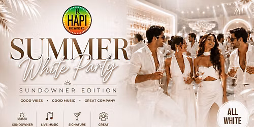 Summer White Party - Sundowner Edition