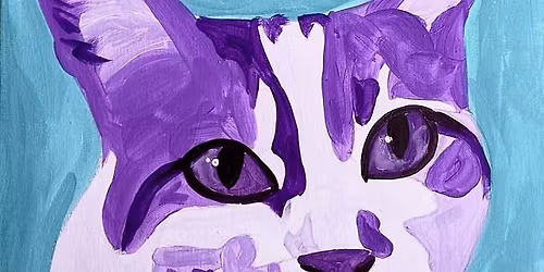 Pop Art Pet Portraits - Come paint your furry, feathered, or scaly best friend in this drop-in class