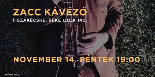 Bard\u00f3cz L. Csaba Koncert a ZACC-ban
