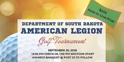 South Dakota American Legion Golf Tournament