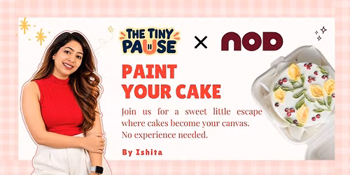 Paint Your Cake by The Tiny Pause