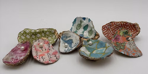 Decoupage Oyster Shell Class