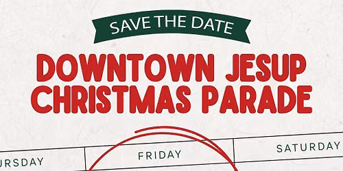 Downtown Jesup Christmas Parade