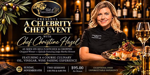 Celebrity Chef Event at Taste of Old Country - 1st Session Afternoon - 1pm