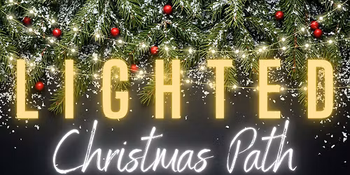 The Lighted Christmas Path