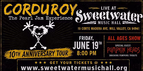 Corduroy - The Pearl Jam Experience Live @ Sweetwater Music Hall