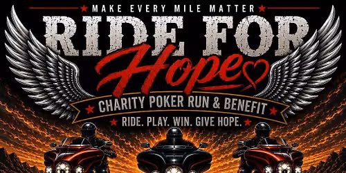 Ride For Hope Poker Run