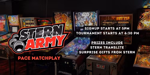 Stern Army Pace Matchplay at the RPC - December 2025