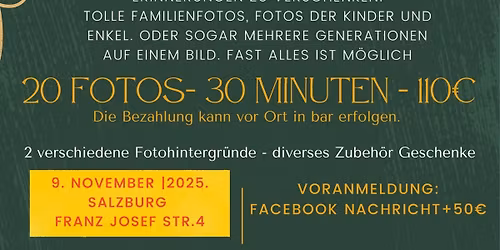 \ud83d\udcf8SALZBURG\ud83c\udf84Christmas Fotoshooting\ud83c\udf84