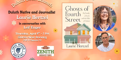 Book Launch - Laurie Hertzel "Ghosts of Fourth Street"