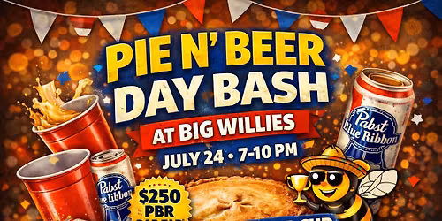 Pie N\u2019 Beer Day Bash \ud83e\udd67\ud83c\udf7a