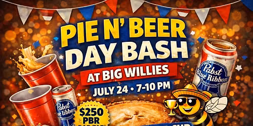 Pie N\u2019 Beer Day Bash \ud83e\udd67\ud83c\udf7a
