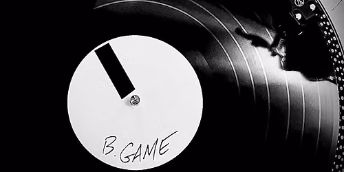 DJ B.GAME Spinning Old School Hip Hop on the Patio