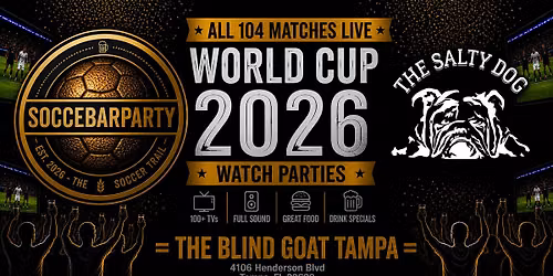 FIFA World Cup 2026 Watch Parties \u2013 Matches LIVE at Salty dog Omaha