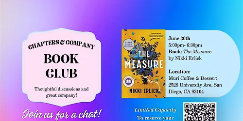 Chapters & Company Book Club | June's Pick: The Measure