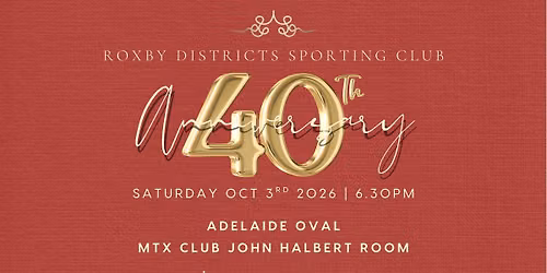 Miners 40th Year Anniversary Celebration 