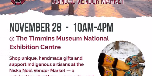 Niska Noel Indigenous Vendor Market 2026