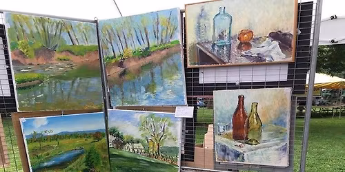 Artist Guild at the Carroll County Farmer's Market