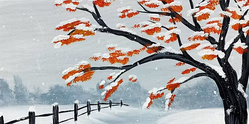 First Snow Paint Party!