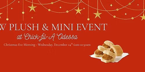 Christmas Eve Cow Plush & Mini Event