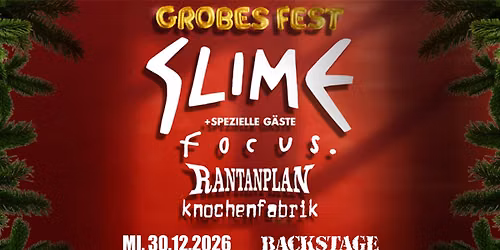 SLIME | GROBES FEST | BACKSTAGE M\u00dcNCHEN 2026