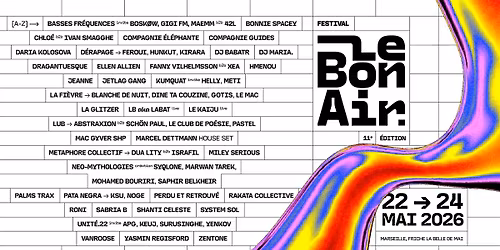 Festival Le Bon Air 2026