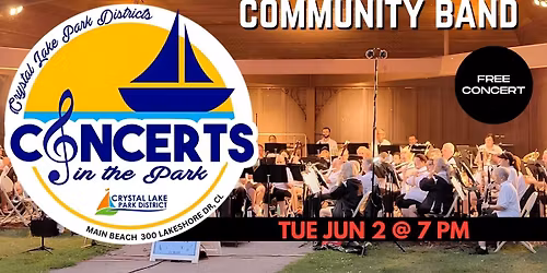 Concert in the Park-Crystal Lake Community Band
