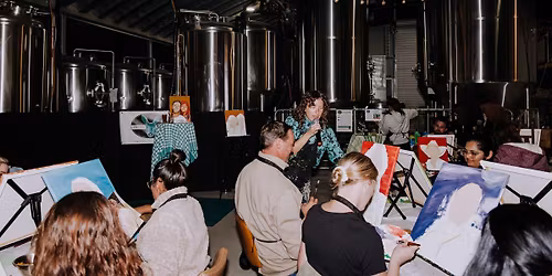  Paint & Sip night out with Hajni at the Brewery