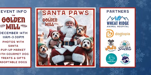 Santa Paws - At The Golden Mill