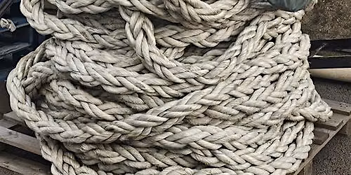 Drawing the ropes workshop at Trinity Buoy Wharf.