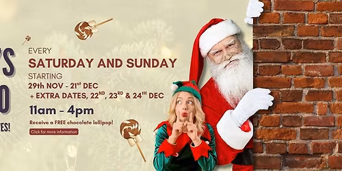 Santa’s Grotto & Crafts with Elves 