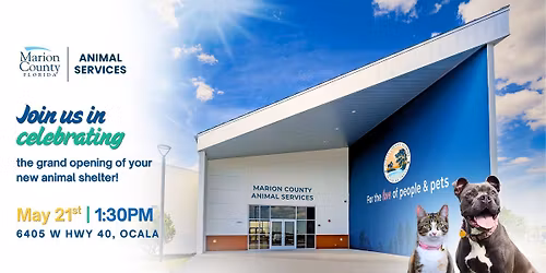 Marion County Animal Services Grand Opening