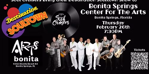 Soul Cruisers Destination Soultown Show returns to Bonita Springs Fla. Thursday Feb. 26