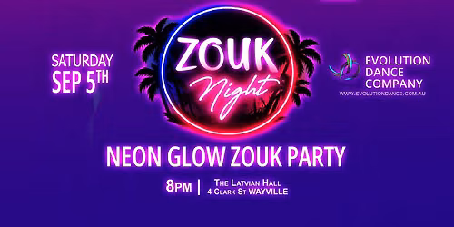 Zouk Night | Neon Glow Zouk Party