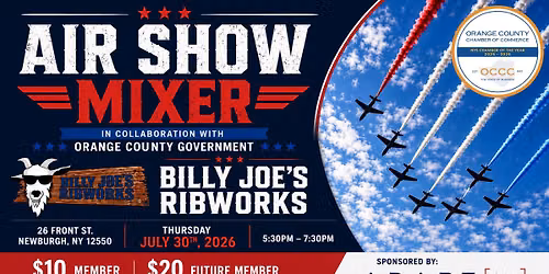 July Air Show Networking Mixer