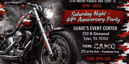 Wild Bunch Tyler M\/C 44th Anniversary Party