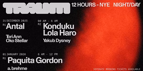 TRAUM NYE - 12 Hours (Night\/Day)