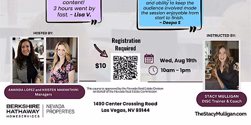 Real Estate Agents - Read the Room, Win the Sale - APPROVED CE CLASS