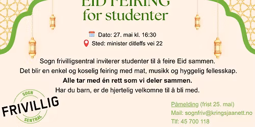 EID-feiring for STUDENTER