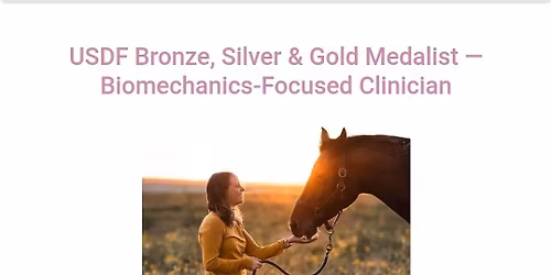 Julie Christie Biomechanics Clinic - April 2026