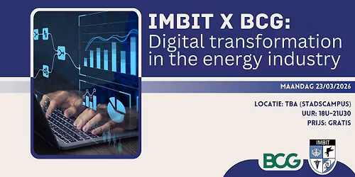 IMBIT x BCG Workshop: Digital transformation in the energy industry