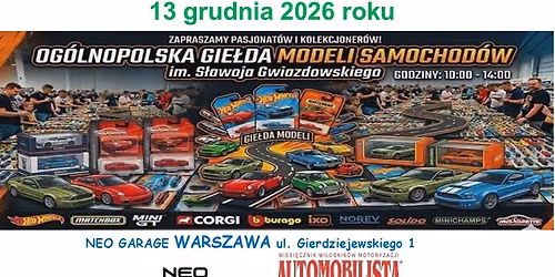  Og\u00f3lnopolska Gie\u0142da Modeli Samochod\u00f3w im. S\u0142awoja Gwiazdowskiego 