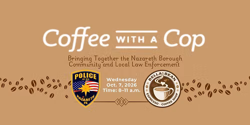 Coffee with a Cop in Nazareth \u2615