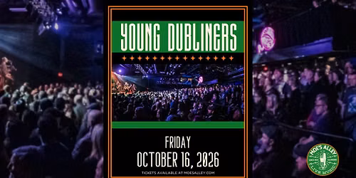 Moe's Alley Presents: Young Dubliners