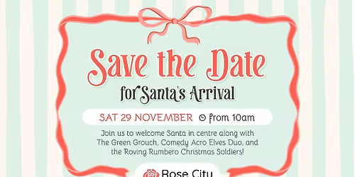 Santa Arrives at Rose City Shoppingworld 2025